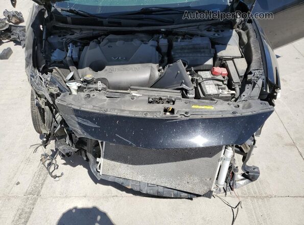1N4AA6CV5MC508969 2021 NISSAN MAXIMA Черный Вид задней части салона