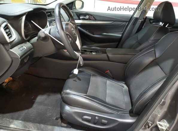 1N4AA6DV1LC384292 2020 NISSAN MAXIMA SL Gray Front interior view
