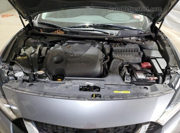 1N4AA6DV1LC384292 2020 NISSAN MAXIMA SL Gray Rear interior view