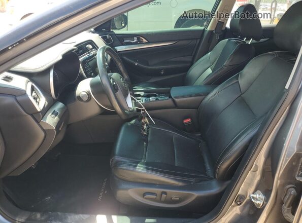 1N4AA6DV6LC378634 2020 NISSAN MAXIMA SL Gray წინა სალონის ხედი