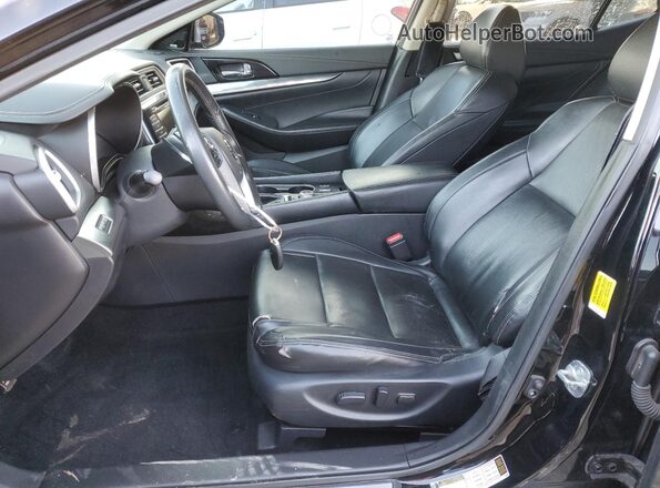 1N4AA6DV8LC369966 2020 NISSAN MAXIMA SL Black Вид салону спереду