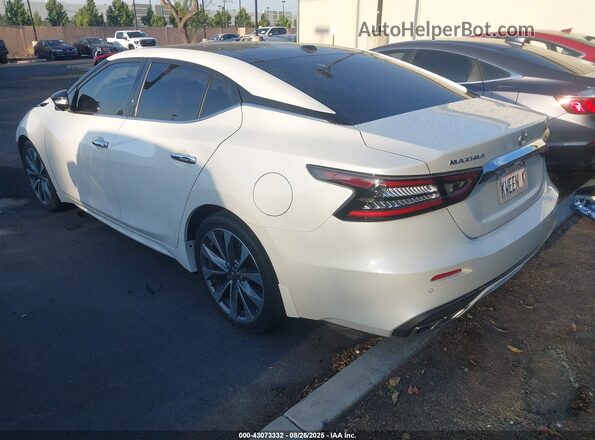1N4AA6FV8PC504253 2023 NISSAN MAXIMA PLATINUM Белый Задняя левая четверть