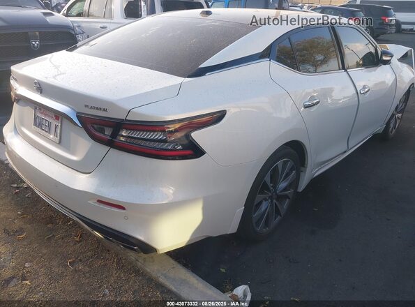1N4AA6FV8PC504253 2023 NISSAN MAXIMA PLATINUM Белый Задняя правая четверть