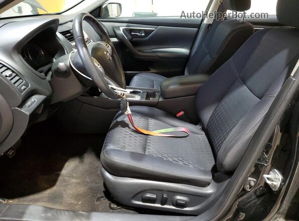 1N4AL3AP0JC259571 2018 NISSAN ALTIMA Черный Вид салона спереди