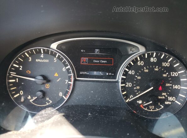 1N4AL3AP1JC217636 2018 NISSAN ALTIMA Черный Вид щитка приборов