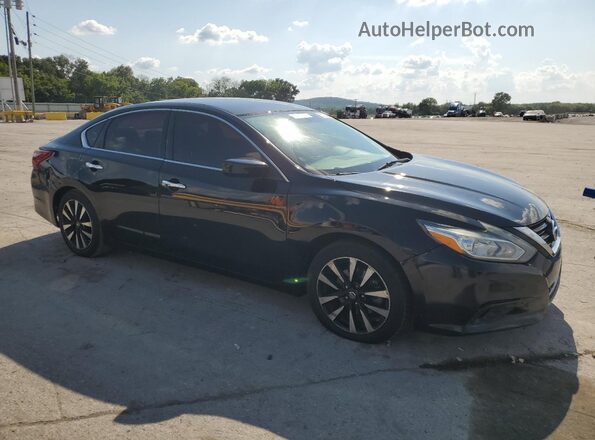 1N4AL3AP1JC217636 2018 NISSAN ALTIMA Черный Передняя правая четверть