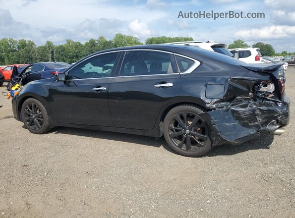 1N4AL3AP2JC235871 2018 NISSAN ALTIMA Черный Задняя левая четверть
