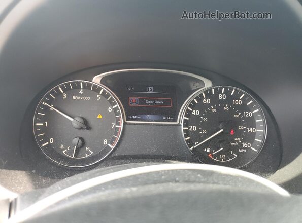 1N4AL3AP2JC479018 2018 NISSAN ALTIMA Черный Вид щитка приборов