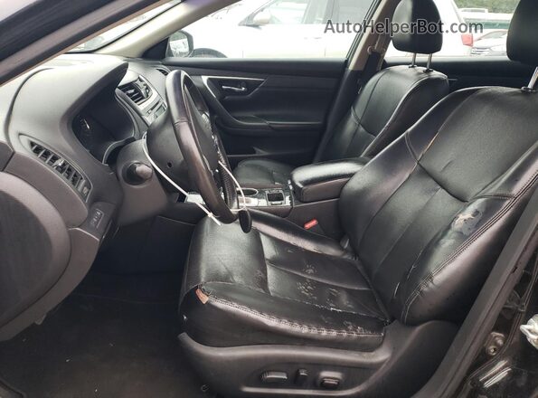 1N4AL3AP3JC121877 2018 NISSAN ALTIMA Black Widok wnętrza z przodu