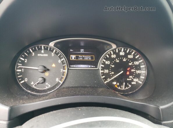 1N4AL3AP3JC121877 2018 NISSAN ALTIMA Black Widok zestawu wskaźników