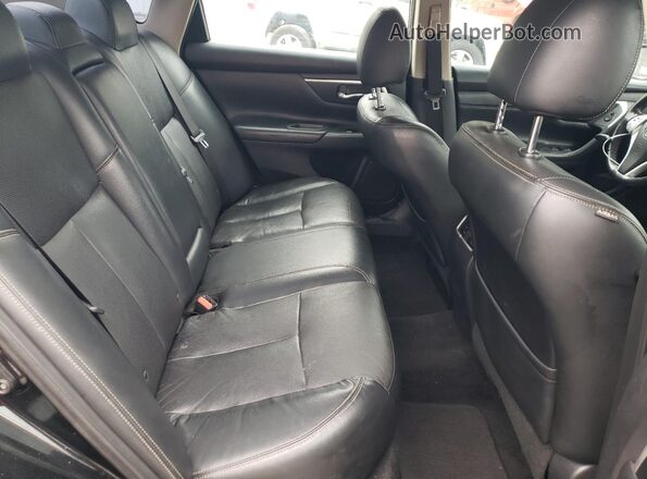 1N4AL3AP3JC121877 2018 NISSAN ALTIMA Black Widok tylnych siedzeń