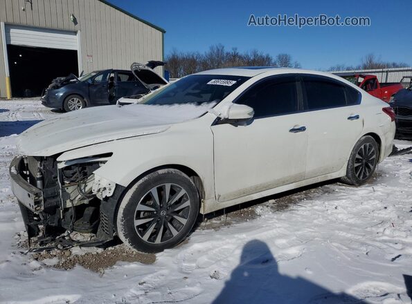 1N4AL3AP3JC212664 2018 NISSAN ALTIMA White Առջևի ձախ երեք քառորդ տեսարան
