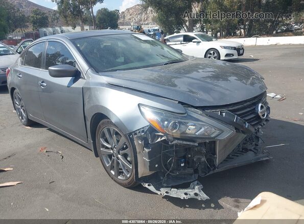 1N4AL3AP3JC259368 2018 NISSAN ALTIMA Gray Przód prawy