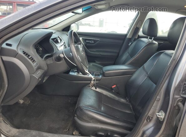 1N4AL3AP4JC142236 2018 NISSAN ALTIMA Серый Вид салона спереди