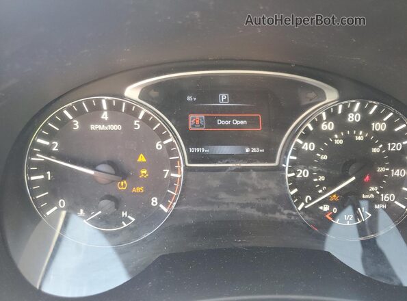 1N4AL3AP4JC201124 2018 NISSAN ALTIMA Gray Vista del cuadro de instrumentos