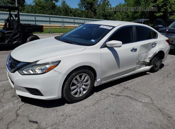 1N4AL3AP5JC116731 2018 NISSAN ALTIMA White Առջևի ձախ երեք քառորդ տեսարան