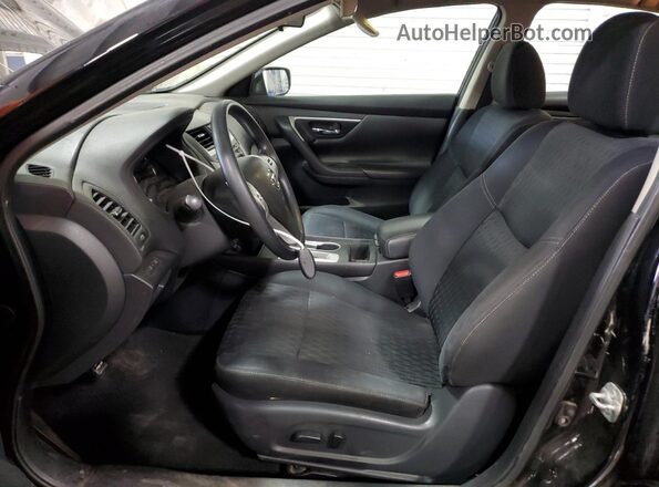 1N4AL3AP5JC475478 2018 NISSAN ALTIMA Black წინა სალონის ხედი