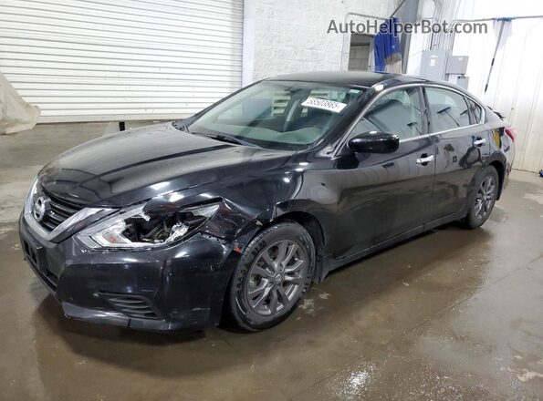 1N4AL3AP5JC475478 2018 NISSAN ALTIMA Black წინა მარცხენა ხედი სამი მეოთხედიდან