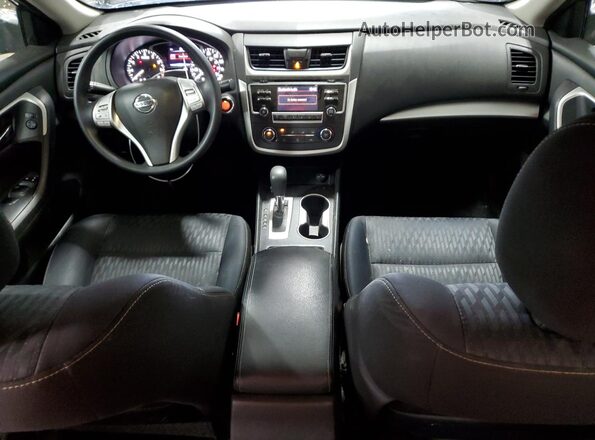 1N4AL3AP5JC475478 2018 NISSAN ALTIMA Black წინა პანელის ხედი