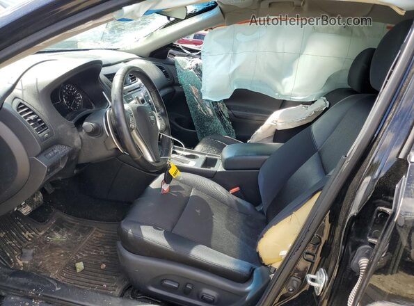 1N4AL3AP6JC235582 2018 NISSAN ALTIMA Черный Вид салона спереди