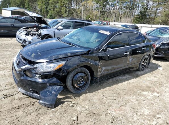 1N4AL3AP6JC235582 2018 NISSAN ALTIMA Черный Передняя левая четверть