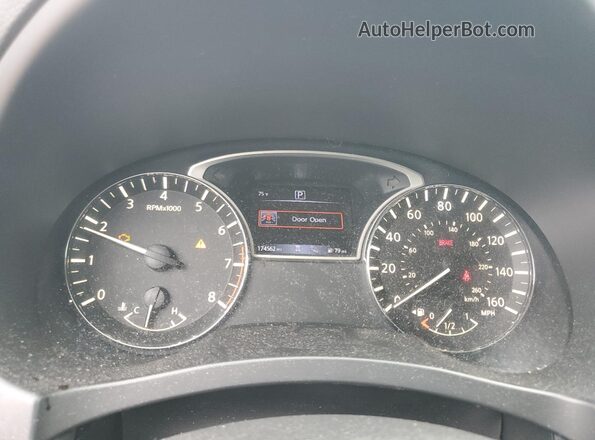 1N4AL3AP7JC153165 2018 NISSAN ALTIMA Gray Instrument cluster view