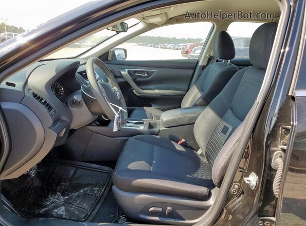1N4AL3AP7JC213591 2018 NISSAN ALTIMA Черный Вид салона спереди
