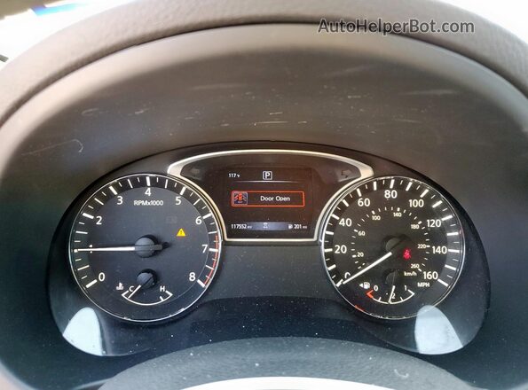 1N4AL3AP7JC213591 2018 NISSAN ALTIMA Черный Вид щитка приборов