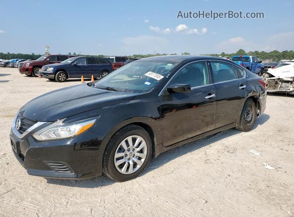 1N4AL3AP7JC213591 2018 NISSAN ALTIMA Черный Передняя левая четверть