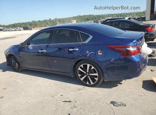 1N4AL3APXJC141074 2018 NISSAN ALTIMA Blue Հետևի ձախ