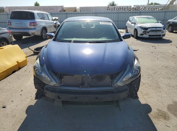 1N4AL3APXJC141074 2018 NISSAN ALTIMA Blue Դիմացի տեսք
