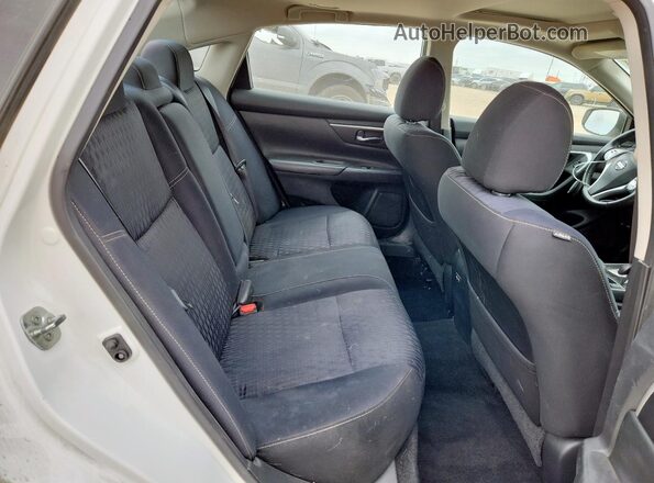 1N4AL3APXJC224343 2018 NISSAN ALTIMA White Հետևի նստատեղերի տեսք