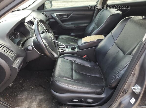 1N4AL3APXJC244365 2018 NISSAN ALTIMA Серый Вид салона спереди