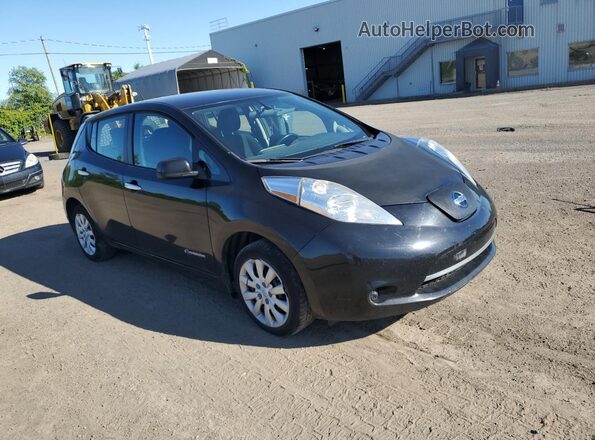 1N4AZ0CPXGC301750 2016 NISSAN LEAF Black Front right