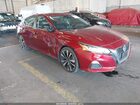 2021 Nissan Altima Sr Fwd Burgundy vin: 1N4BL4CV4MN409857