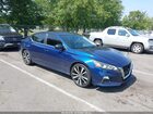 2020 Nissan Altima Sr Fwd Blue vin: 1N4BL4CV9LC132262