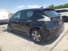 2020 Nissan Leaf S Plus Black vin: 1N4BZ1BP3LC308965