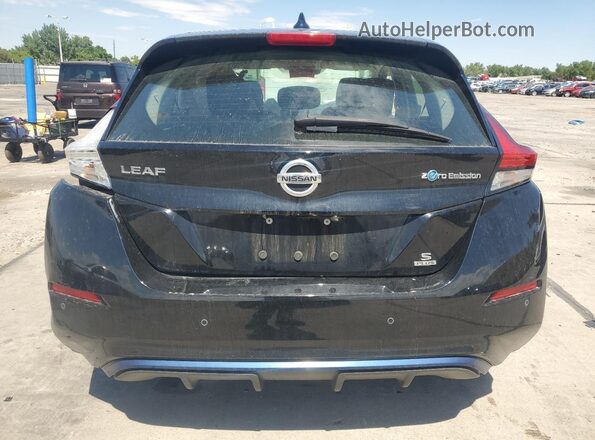 1N4BZ1BP3LC308965 2020 NISSAN LEAF Black Widok z tyłu