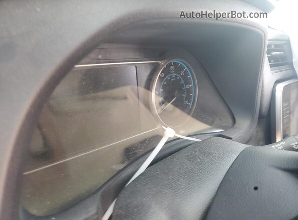 1N4BZ1BP3LC308965 2020 NISSAN LEAF Black Widok zestawu wskaźników