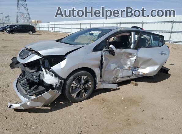 1N4BZ1CV3NC561350 2022 NISSAN LEAF Серебряный Передняя левая четверть