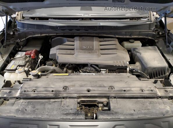 1N6AA1CD4MN509696 2021 NISSAN TITAN Brown Rear interior view