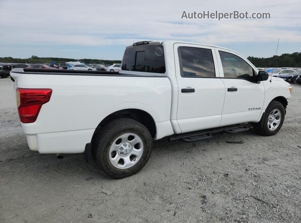1N6AA1ECXMN510209 2021 NISSAN TITAN Белый Задняя правая четверть