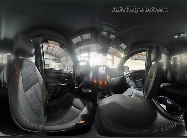 1N6AA1ED0MN504718 2021 NISSAN TITAN White Vista de la etiqueta del VIN