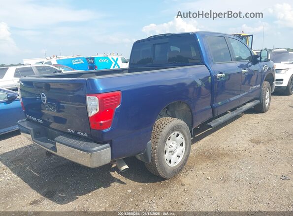 1N6BA1F37HN526117 2017 NISSAN TITAN XD Blue Tył prawy