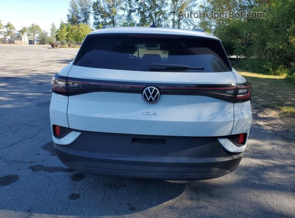 1V2BMPE8XRC006273 2024 VOLKSWAGEN ID.4 White Widok z tyłu