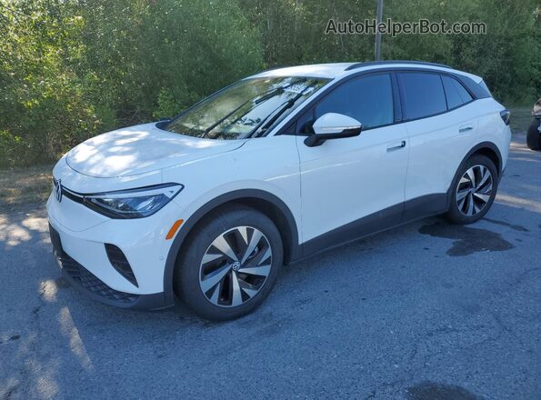 1V2BMPE8XRC006273 2024 VOLKSWAGEN ID.4 White Przód lewy