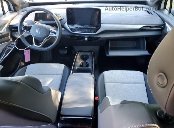 1V2BMPE8XRC006273 2024 VOLKSWAGEN ID.4 White Widok deski rozdzielczej