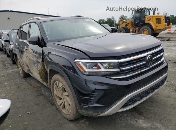 1V2BR2CA1PC515384 2023 VOLKSWAGEN ATLAS Черный Передняя правая четверть