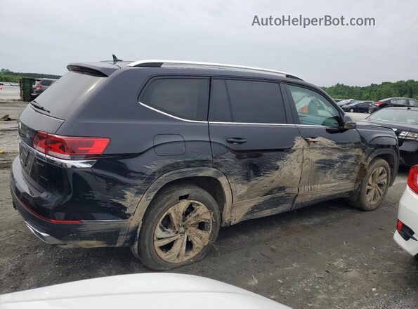 1V2BR2CA1PC515384 2023 VOLKSWAGEN ATLAS Черный Задняя правая четверть