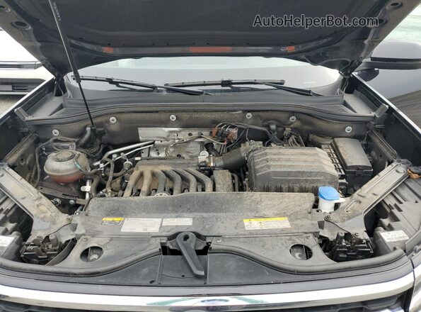 1V2BR2CA1PC515384 2023 VOLKSWAGEN ATLAS Черный Вид подкапотного пространства